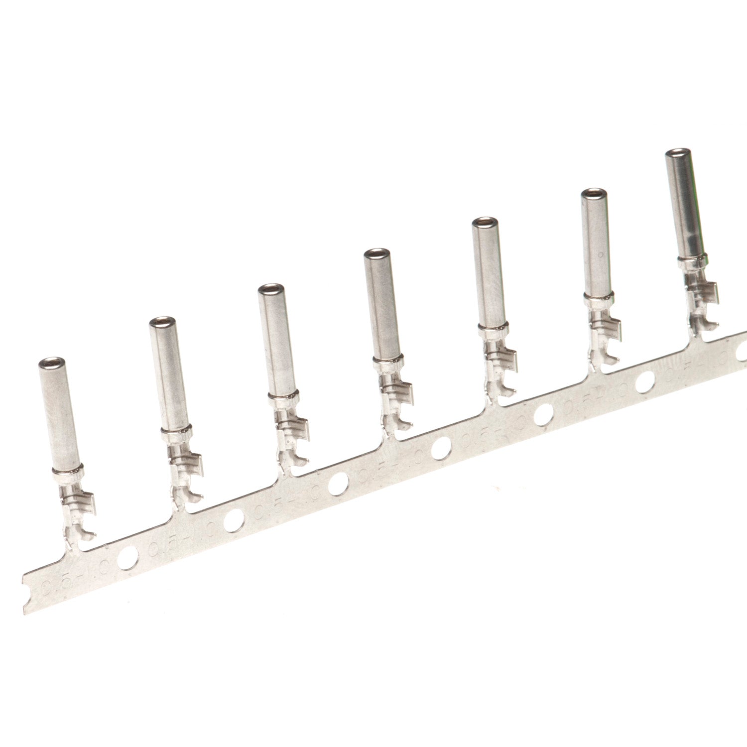 1062-16-0122 - Stamped & Formed Socket - Size 16 - 14-18 AWG, .075-.140 Insulation, 13 Amps, Nickel Plated, Qty - 1 Socket