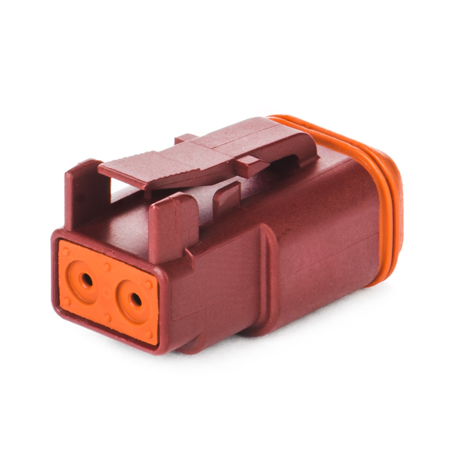 DT06-2S-RD - DT Series - 2 Socket Plug - Red