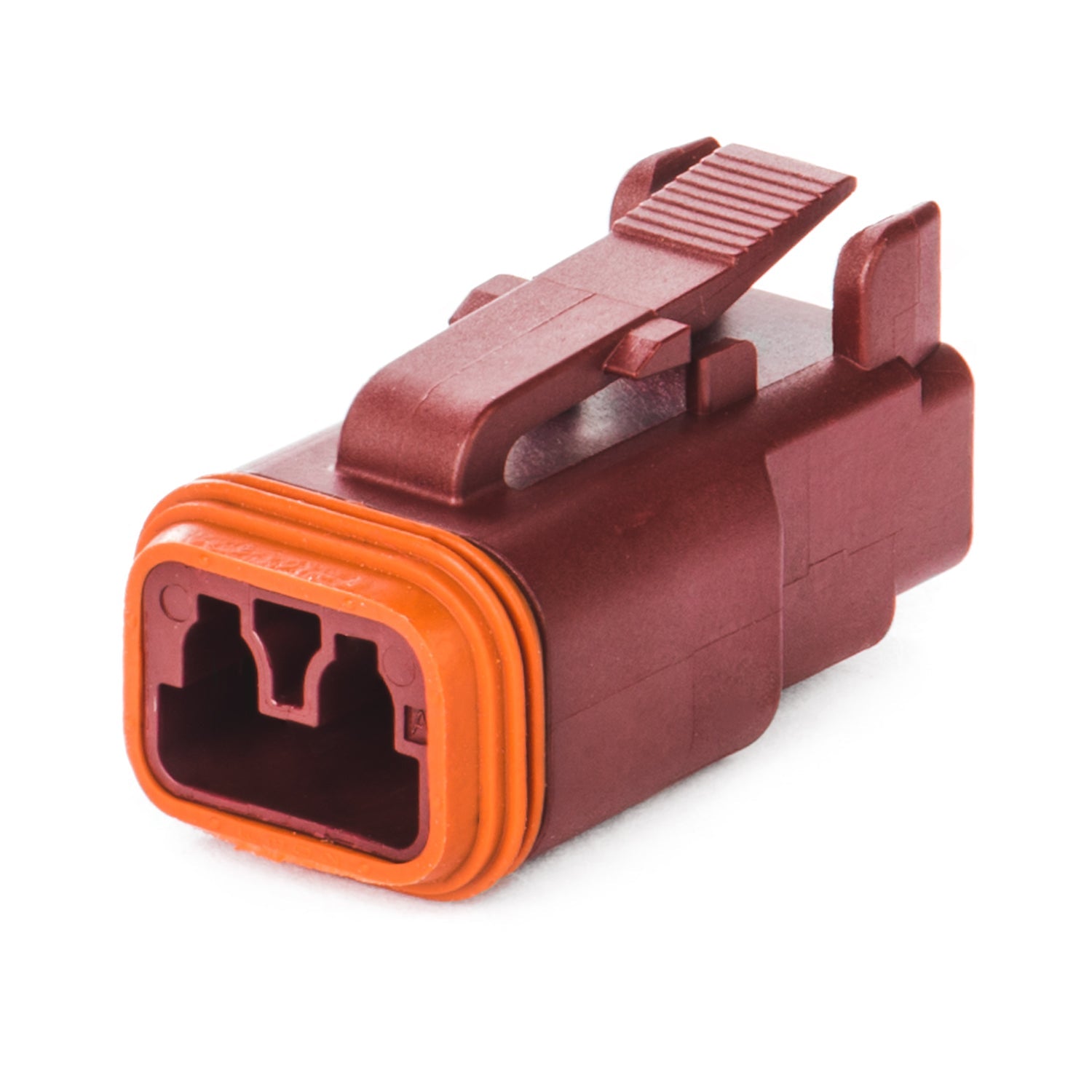 DT06-2S-RD - DT Series - 2 Socket Plug - Red