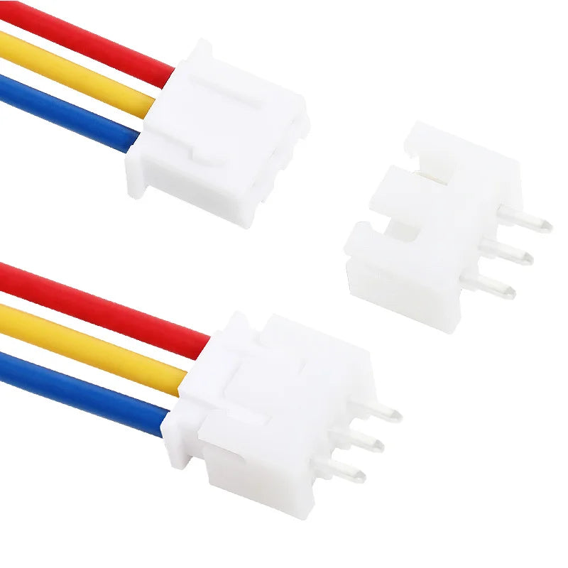 460/1550PCS Micro JST-XH & Dupont Wire Connector Kit 2.54mm – 2/3/4/5/6-Pin Male & Female Pin Header Jumper Cable Housing Adapter Set