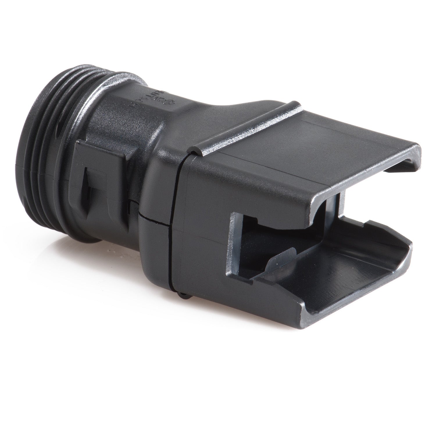 1011-247-1205 - DT Series - Backshell for 12 Cavity Plug - Straight, Black