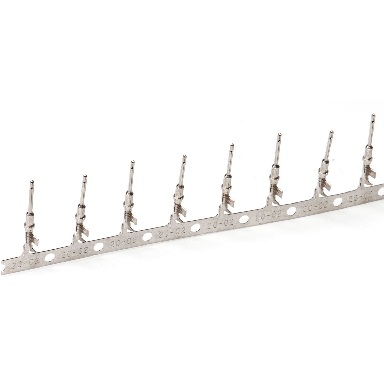 1060-20-0222 - Stamped & Formed Pin - Size 20 - 16-22 AWG, .051-.085 Insulation, 7.5 Amps, Nickel Plated, Qty - 1 pin