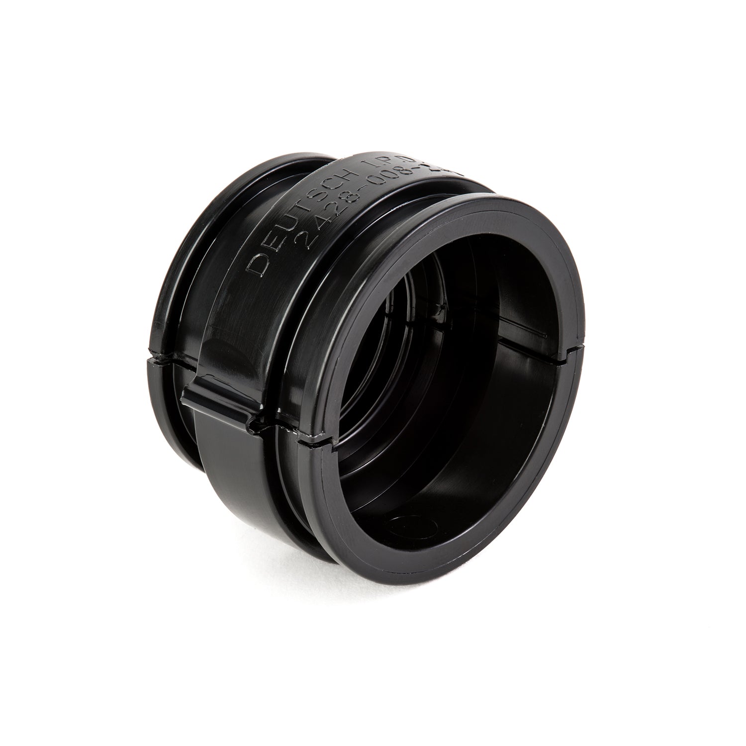 2428-008-2405 - HDP20 Series - Backshell for Plug & Receptacle - 24 Shell, Straight, L017 Modification, Black