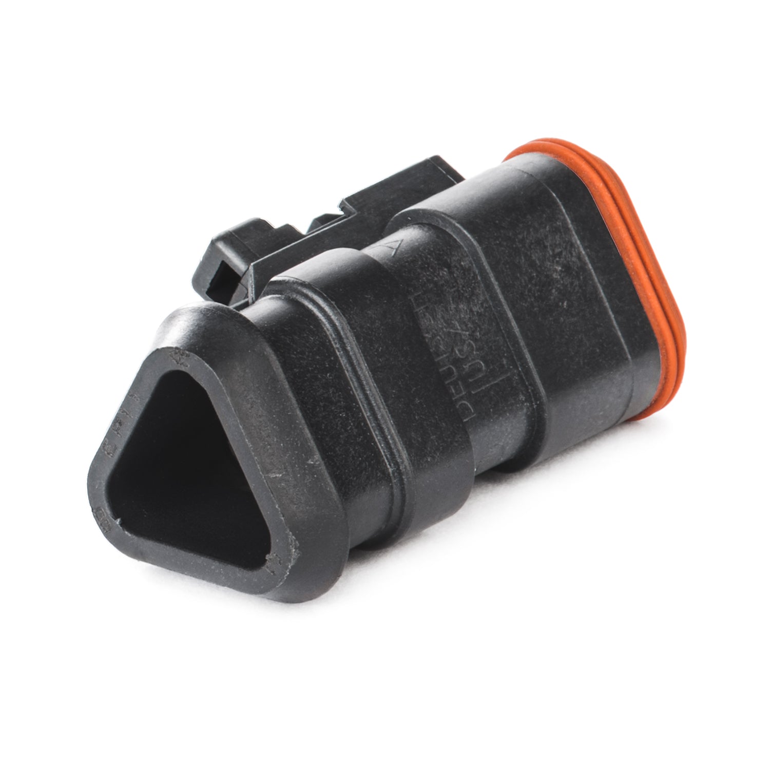 DT06-3S-EP11 - DT Series - 3 Socket Plug - Enhanced Seal Retention, Shrink Boot Adapter, Black